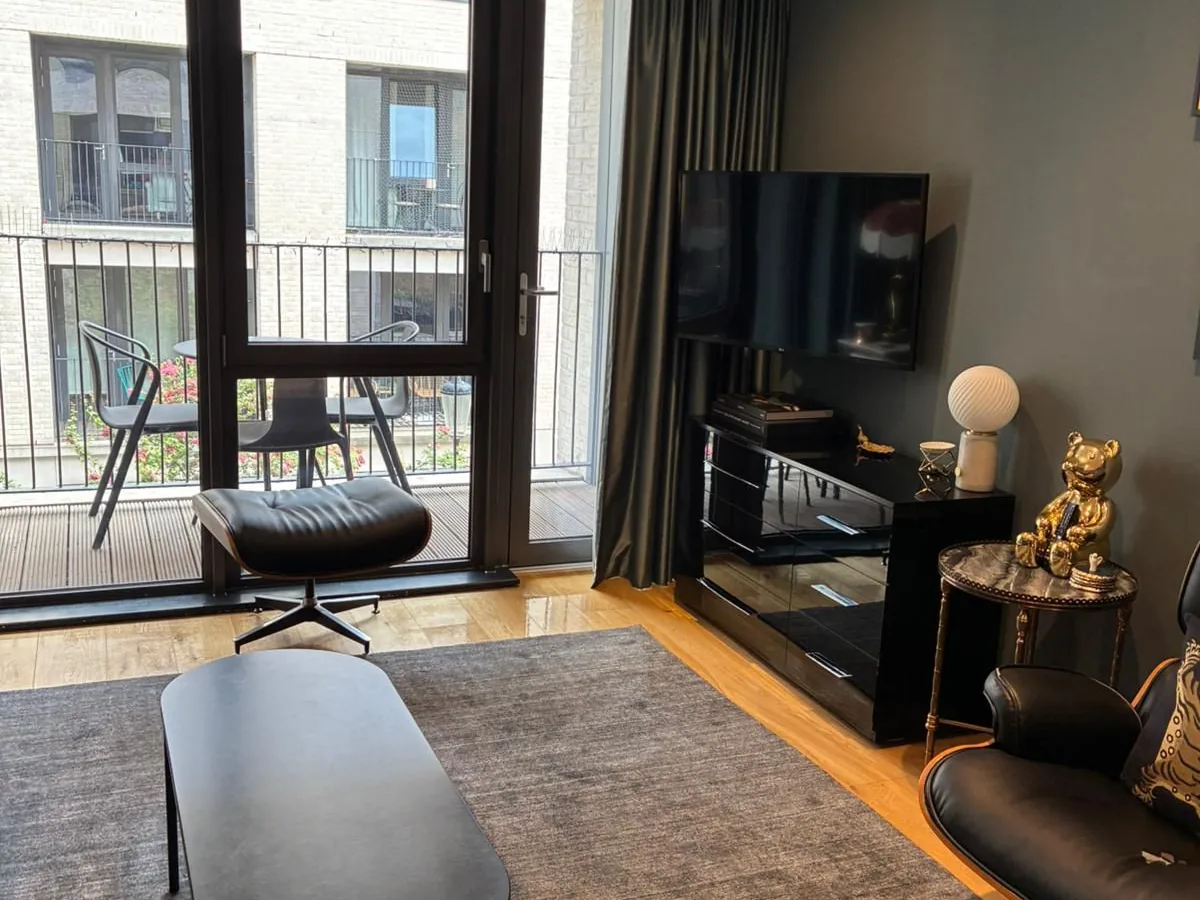 Living room cleaned and tidied